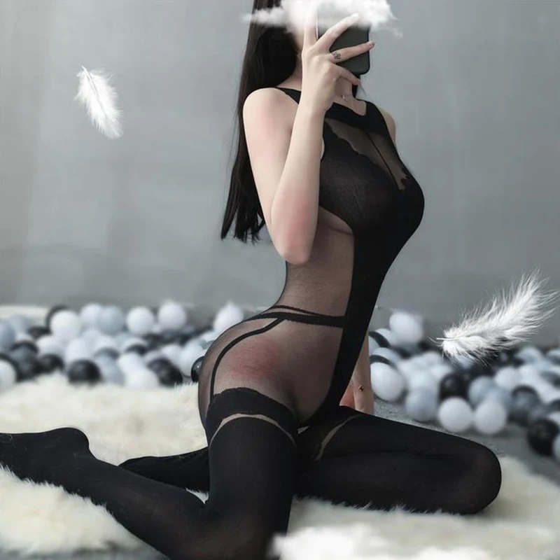 

Новые сексуальные эротические колготки с вырезами, прозрачные колготки с вырезами, откровенное нижнее белье Тедди, сексуальные костюмы, эл...