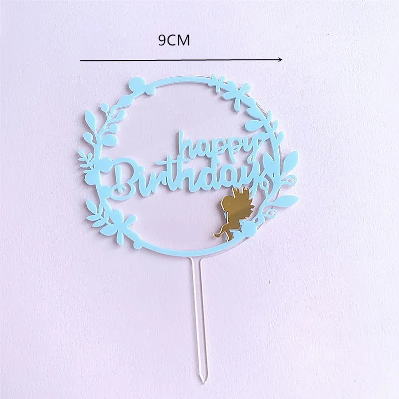 

Acrylic Candy Color Angel Cake Decoration Cake Topper Candy Bar Baby Shower Birthday Cartoon Cake Decroting Girl Patry Supplies