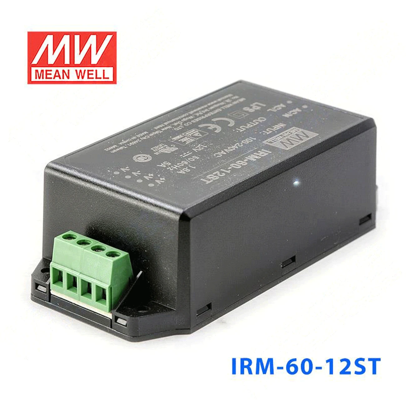 

nice MEAN WELL 2Pack IRM-60-12 12V 5A meanwell IRM-60 12V 60W PCB mounting style