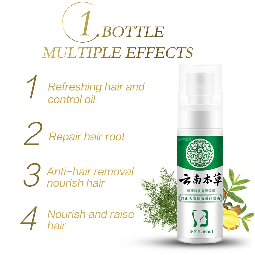 Эфирное масло для роста волос против выпадения мужчин t Масло жидкое спрей питает