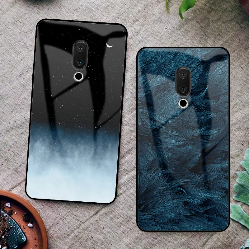 GFAITH чехол из закаленного стекла для Meizu 16 16TH перо печать Обложка Note 8 9X8 M8 Lite M6T S