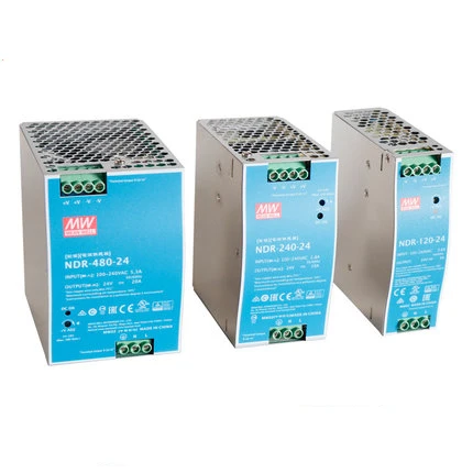 MEAN WELL NDR-75 120 240 12V 24V 48 V meanwell -120 -240 12 24 Промышленная DIN-рейка с одним выходом |