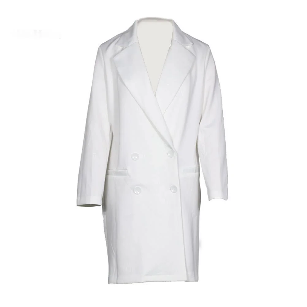 

Zoulv Fashion Women Top Woman Blazer Women Trench Solid Color Autumn Women OL Long Sleeve Formal Suit Trenches Coat Blouses
