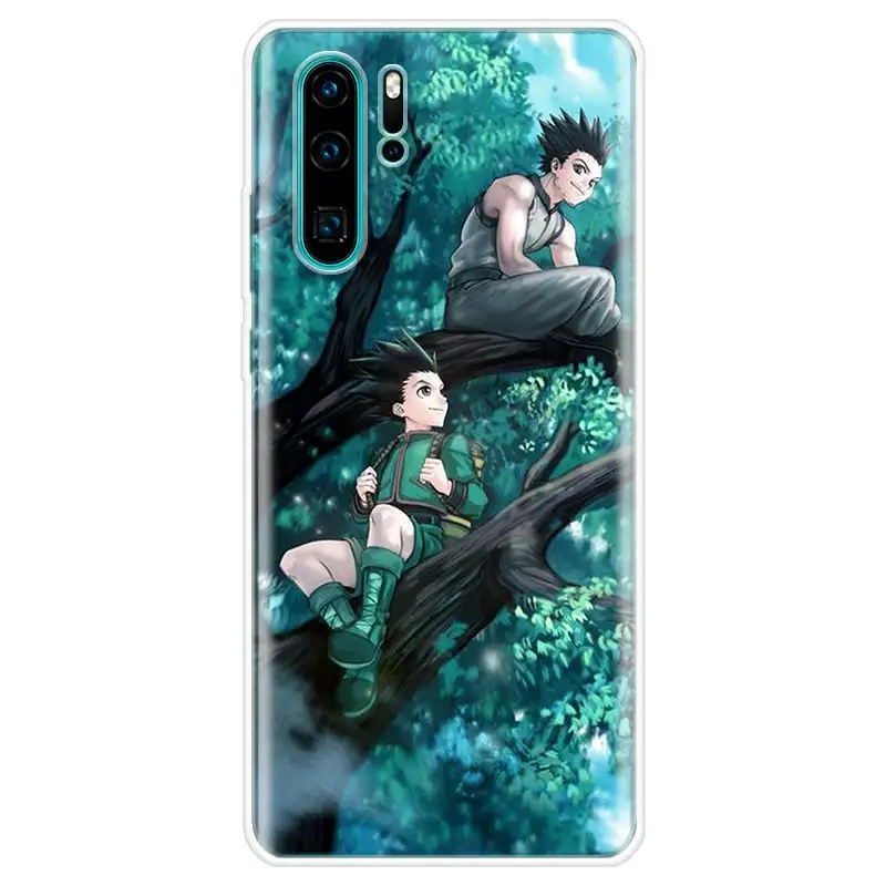 Чехол для телефона Hunter X Gon Freecss чехол Huawei P40 P30 P20 Mate 30 20 10 Pro P10 Lite P Smart Z 2019 | Мобильные