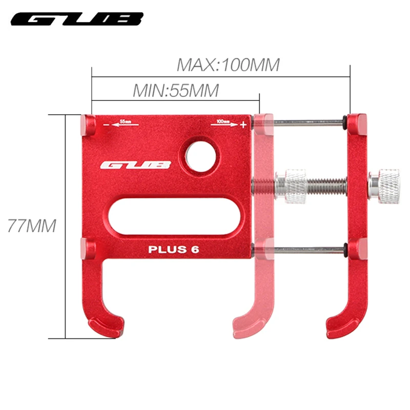 gub aluminum bike phone holder bicycle phone mount fahrrad handyhalterung soporte movil bici cycle mobile holder free global shipping