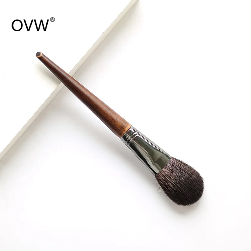 OVW, козья шерсть, длинная ручка, макияж для лица, хайлайтер, кисть для смешивания, кисть для румян, кисть для консилера, набор косметических инструментов