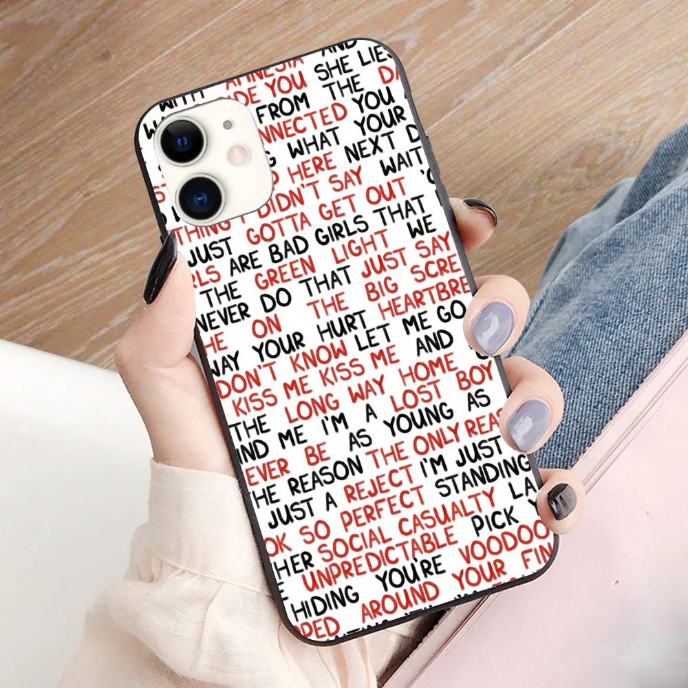 

5 Seconds of Summer soft TPU border phone case for iphone 11PRO 11PROMAX 11 X XS XR XSMAX 6 plus 7 7plus 8 8plus cover