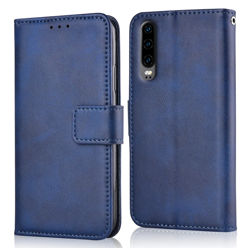Чехол для Huawei P30 Φ 6 1 '' чехол On Coque кожаный ELE L29 P 30 книжка с откидной