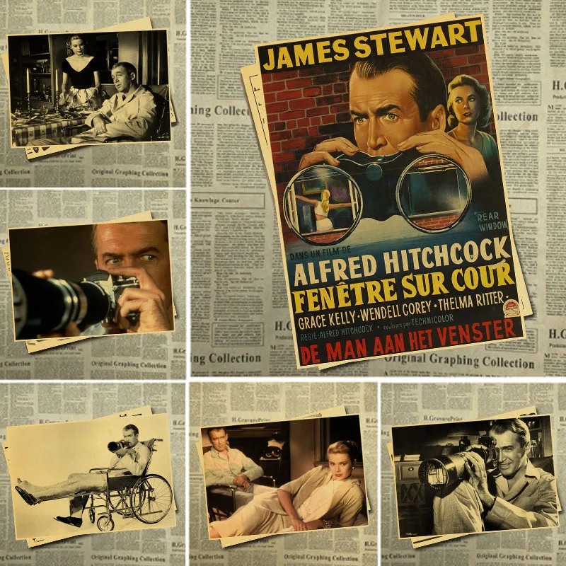 Классический Фильм Альфреда Хичкока пленка защита от солнца на заднее стекло