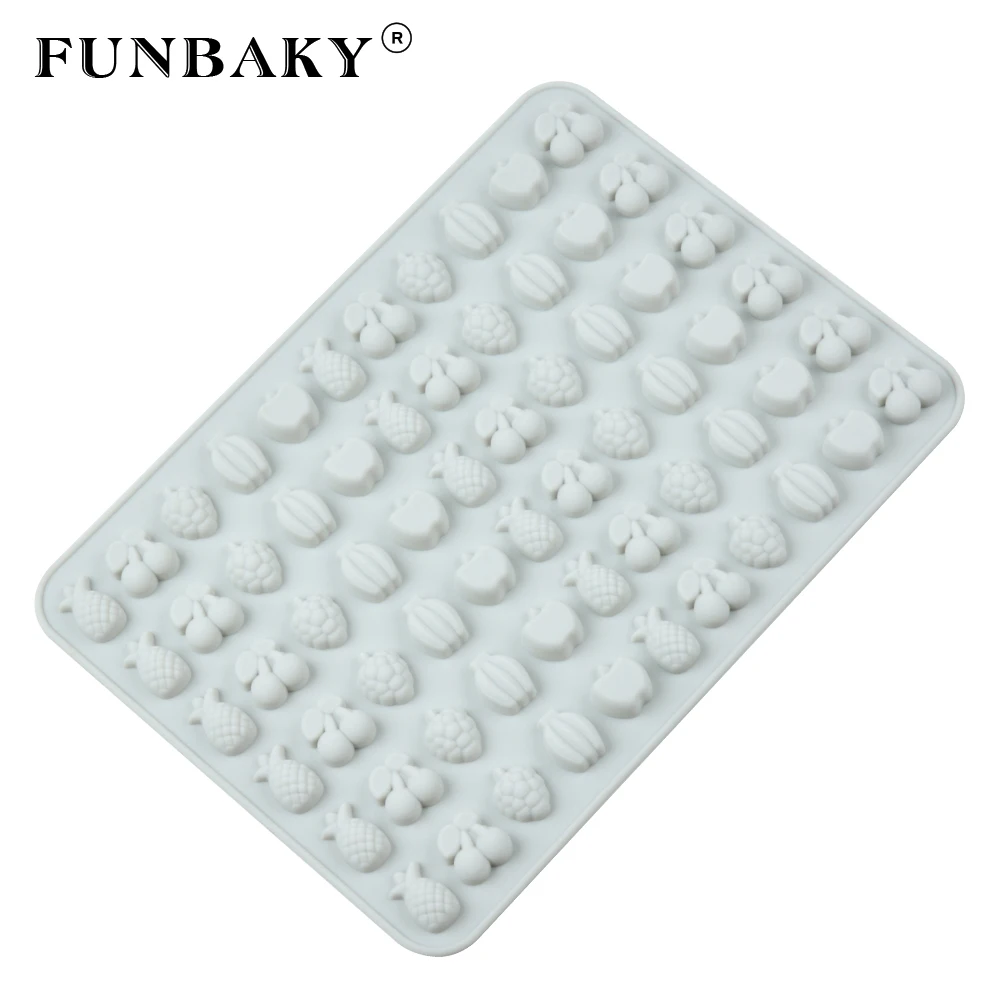 Новинка силиконовая форма FUNBAKY банан Яблоко сделай сам Детские любимые конфеты