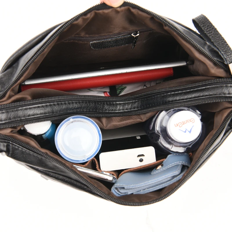 Женская сумка мессенджер женская кожаная через плечо 2019|Сумки с ручками| |