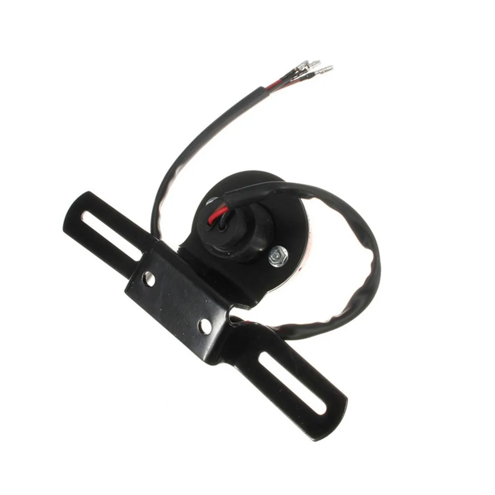 2020 мотоцикл светодиодный Ретро красный задний стоп светильник лампа W/номерные