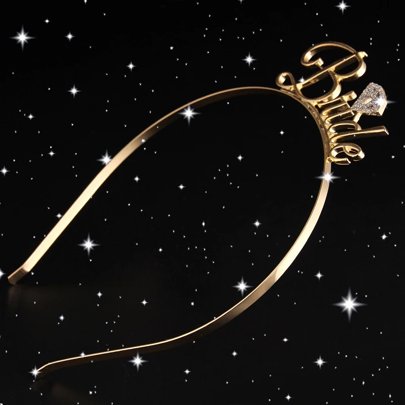 Повязка на голову в виде короны для девичвечерние или невесты|Украшения своими