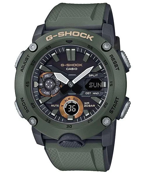 Японские наручные часы Casio G SHOCK GA 2000 3A| |