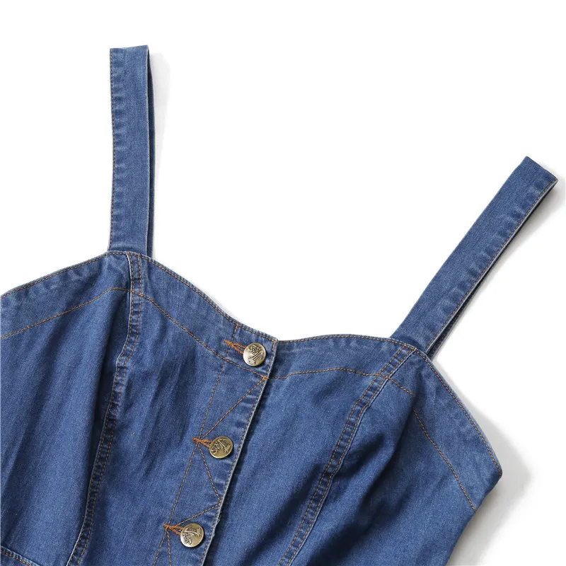 Повседневное платье из джинсовой ткани для девочек белые черные бежевые летняя