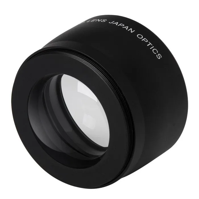 Телеобъектив с увеличением 2 0x52 мм для цифровой зеркальной камеры canon nikon pentax sony fuji