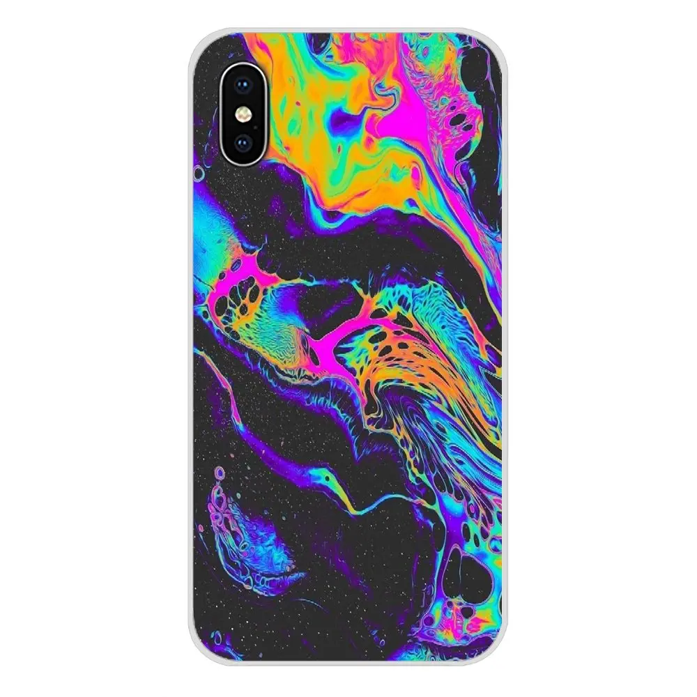 Для Apple iPhone X XR XS 11Pro MAX 4S 5C SE 6S 7 8 Plus ipod touch 5 6 голографический Dope Trippy аксессуары чехлы