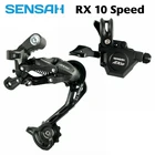 SENSAH RX10 1x10 10 скоростной триггерный переключатель передач + задний переключатель 10 s для MTB велосипеда, совместимый с DEORE M6000 M610