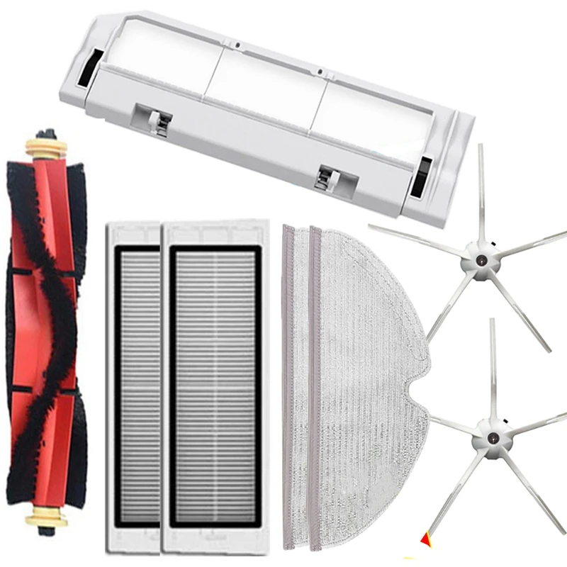 

HEPA Filter Side Brush Main Brush Mop for Xiaomi Roborock S5 S50 S51 S55 S5 Max S6 MaxV E25 E35 Vacuum Cleaner Parts