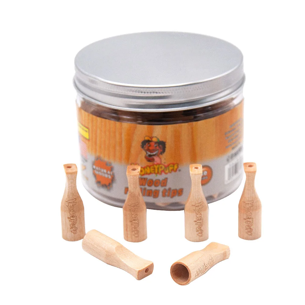HONEYPUFF древесины мундштук советы с ручкой из натурального дерева аромат для Деревянный рот фильтр наконечник мундштук табака трубы руки