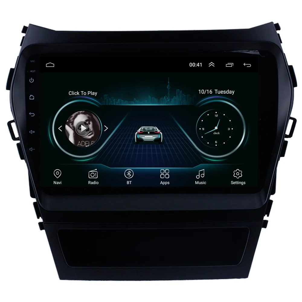Автомобильный мультимедийный плеер для Hyundai IX45 Santa Fe Santafe 2013 + Android 10 автозапчасти