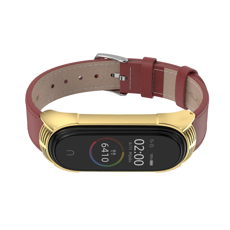 Браслет из натуральной кожи для mi Band 4 ремешок для Xiaomi mi Band 4 correa mi band 3 ремешок TF стиль смарт ремешок для часов аксессуары