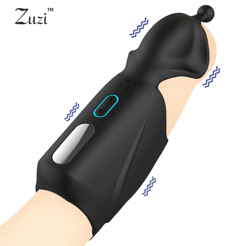 Мужской мастурбатор вибратор для секс-игрушки мужчин зарядка от USB массажер