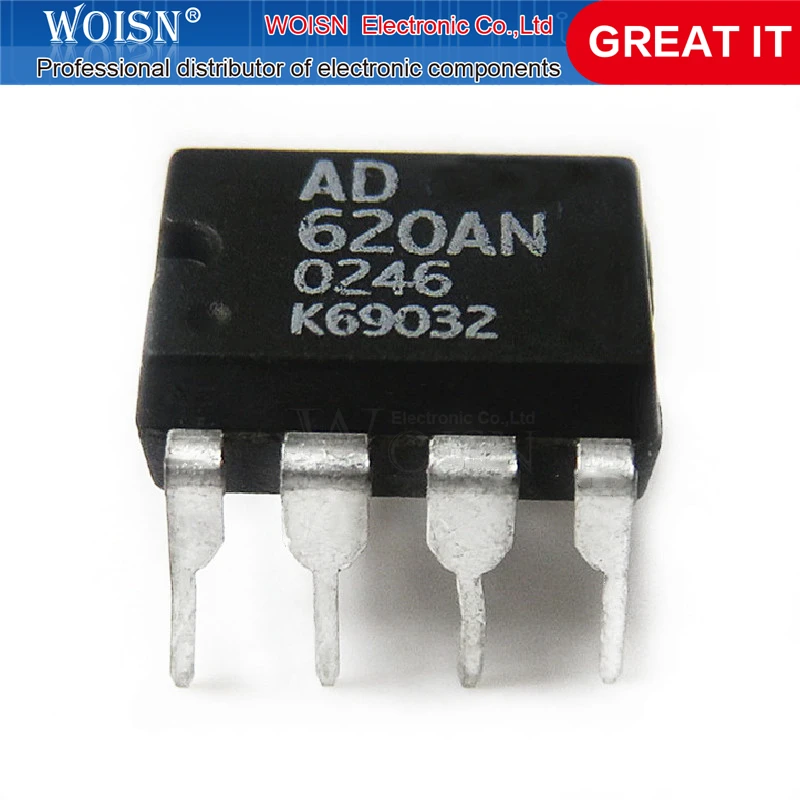 2 шт./лот AD620ANZ AD620AN AD620A AD620 DIP 8 в наличии|Интегральные схемы| |