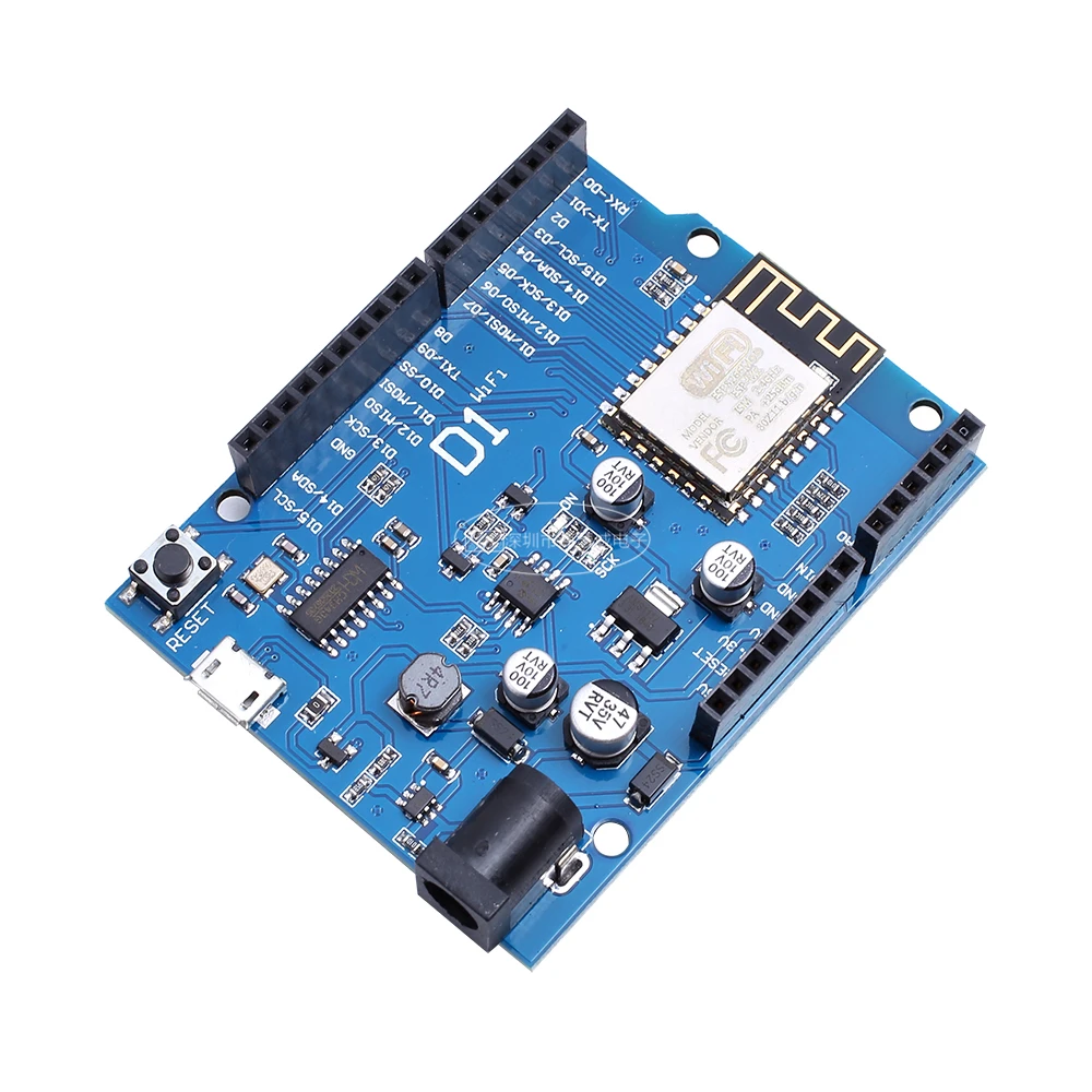 

WeMos D1 WiFi UNO ESP8266 напрямую Используйте IDE