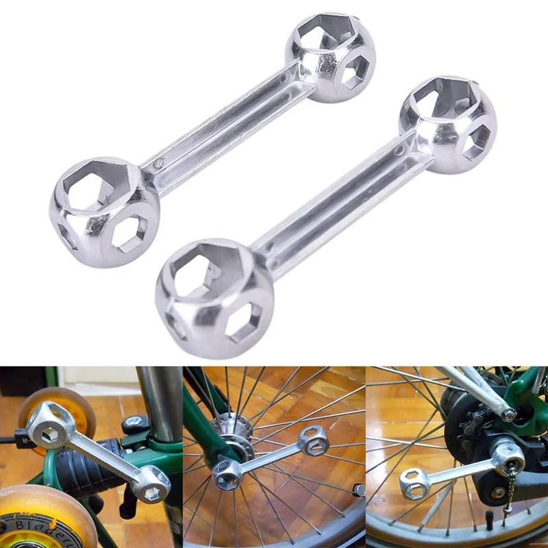 

1Pcs Bone wrench bicycle multi-purpose wrench hex bone wrench bicycle sleeve tool repair tools