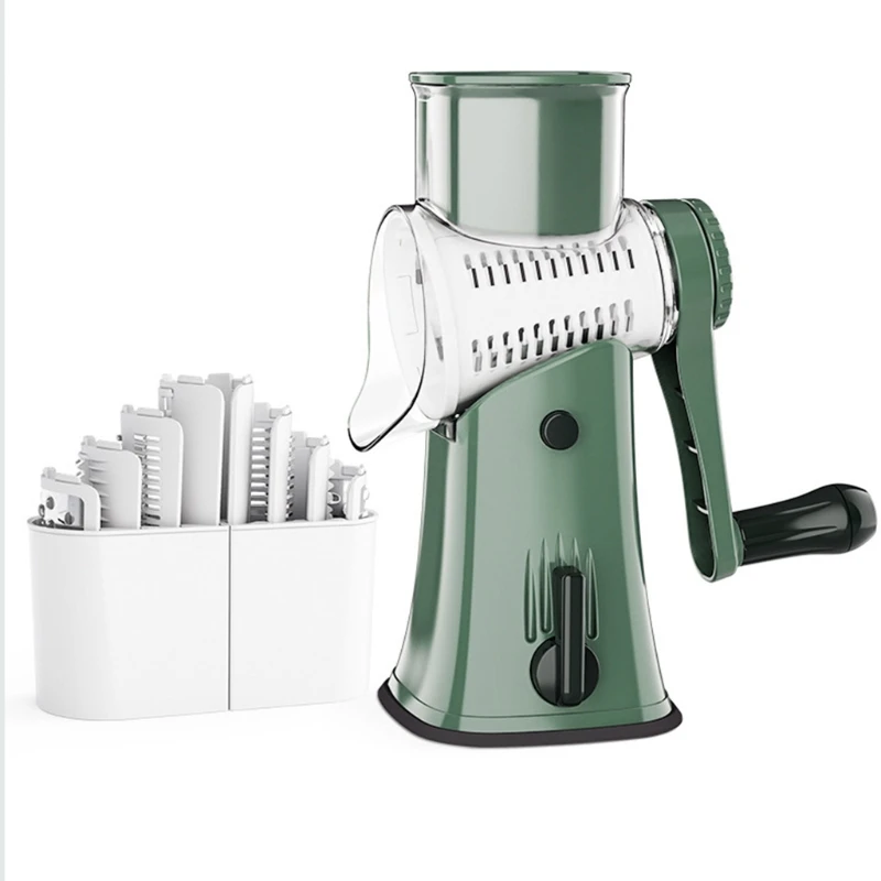 

Function Hand-Operated Roller Vegetable Cutter Kitchen Vegetable Slicer Shredder