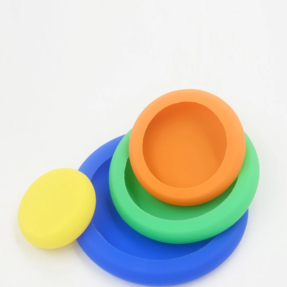 Пищевая свежая Крышка для хранения 4 шт Силиконовая многоразовая Bento коробка