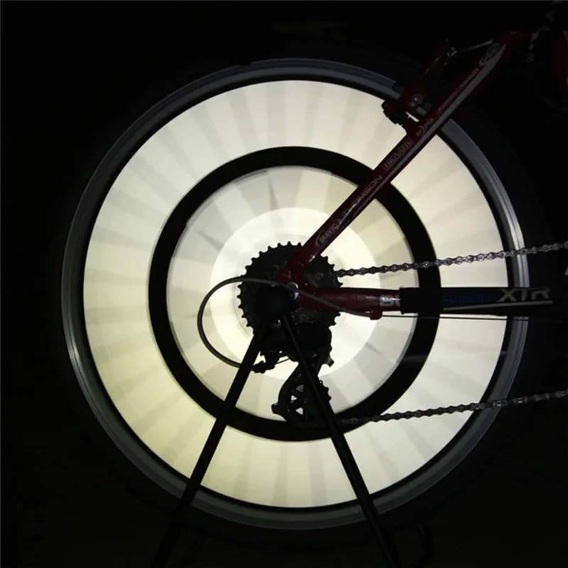 Светоотражающие наклейки для велосипеда флуоресцентная полоска спиц горного