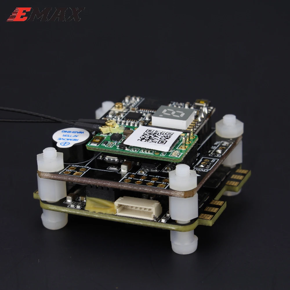 Emax F4 Magnum Все в одном FPV стек башня система OSD 4 1 BLHeli_S 30A ESC VTX FrSky XM + RX для