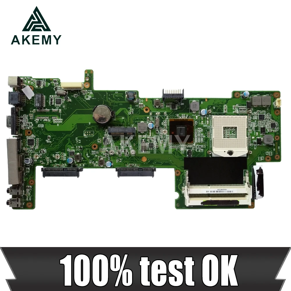 AKemy для Asus K72JR K72JK K72JU K72JT A72J X72J K72J K72 материнская плата ноутбука Материнская Intel HD