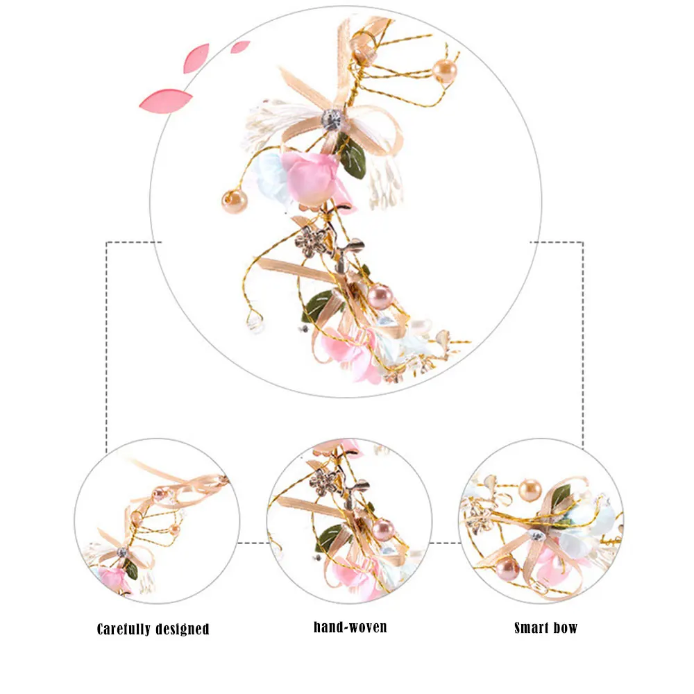 Свадебные украшения Корейская версия ручной работы бант водная буровая колонка