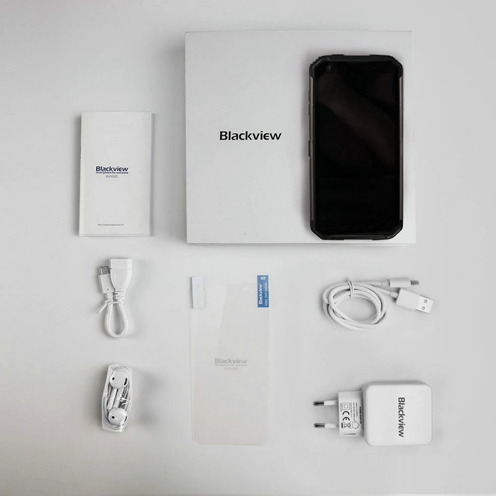 Blackview BV9500 Plus смартфон 5," 4 Гб ОЗУ 64 Гб ПЗУ Android 9,0 IP68 водонепроницаемый мобильный телефон Helio P70 10000 мАч мобильный телефон