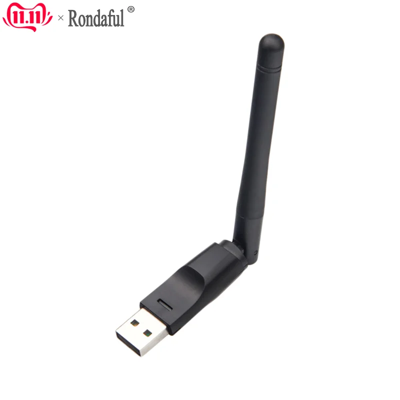 150 Мбит/с USB с высоким коэффициентом усиления WiFi беспроводной адаптер с антенной для 0/8/7/XP/Vista Mac OS
