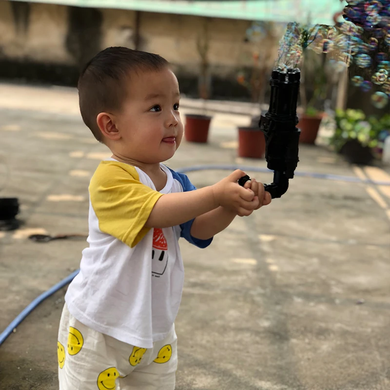 Детский пистолет для пузырей игрушки автоматическая пузырчатая машина