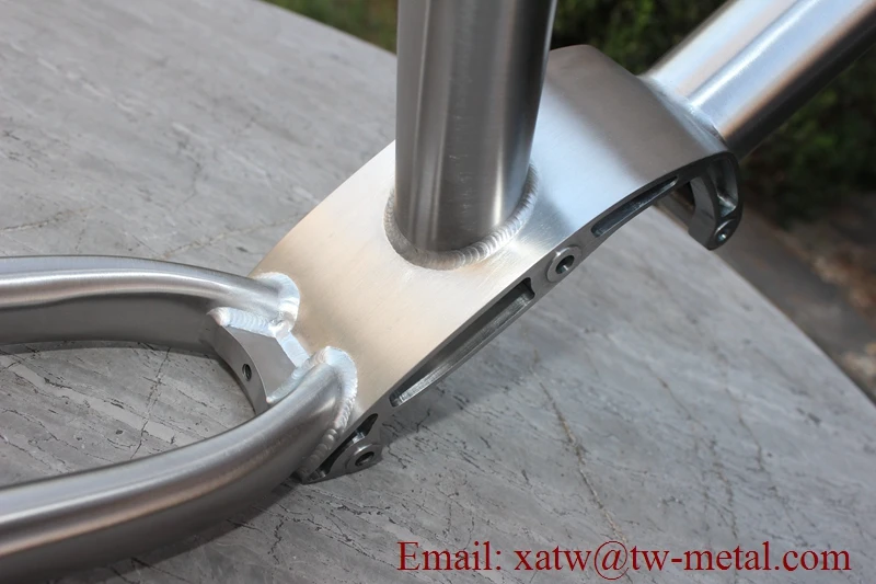 titanium MTB bike frame with sliding dropout Ti mtb Bafang gear box | Спорт и развлечения