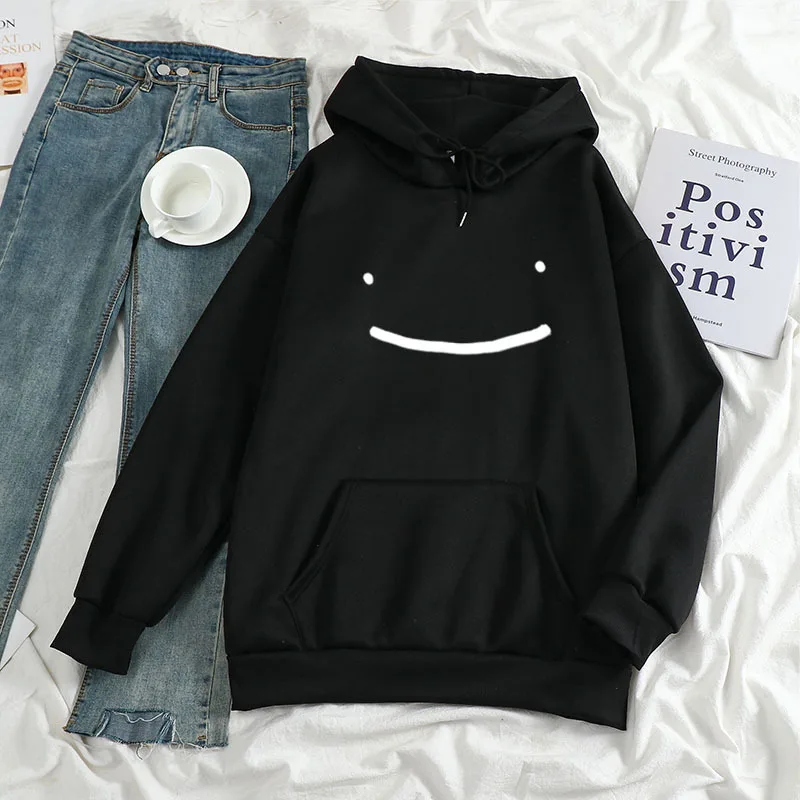 

Dream Smp толстовки женские эстетическое негабаритных Толстовка Harajuku толстовки для мужчин/женская одежда «унисекс» с длинными рукавами модные...