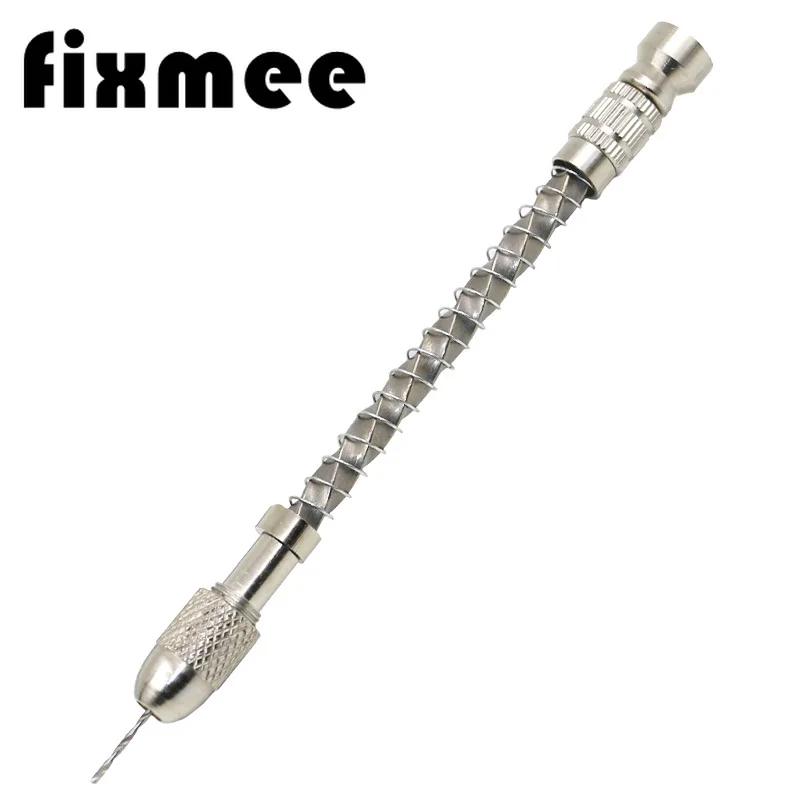 Полуавтоматическая мини ручная дрель алюминиевая спираль ручной Зажимной