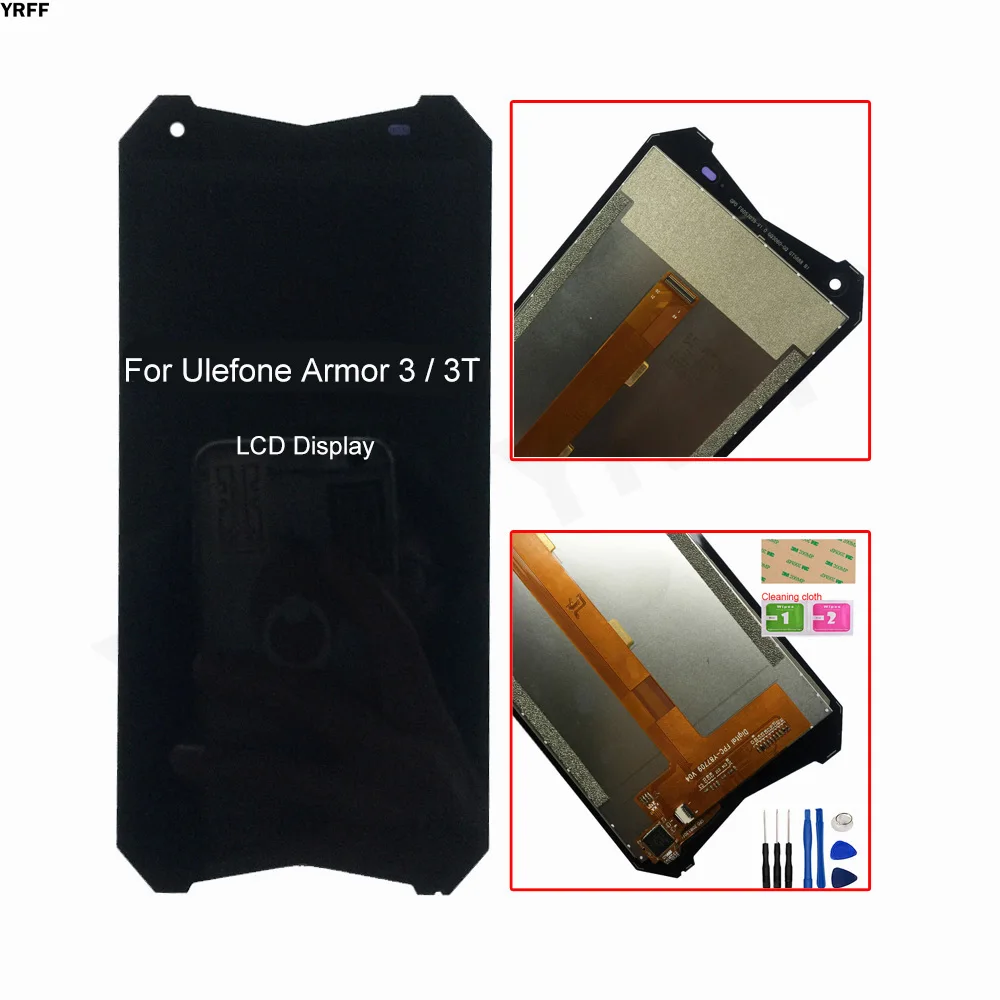 Мобильный ЖК дисплей с сенсорным экраном для Ulefone Armor 3/3T + 3 5 дюймовый сенсорный