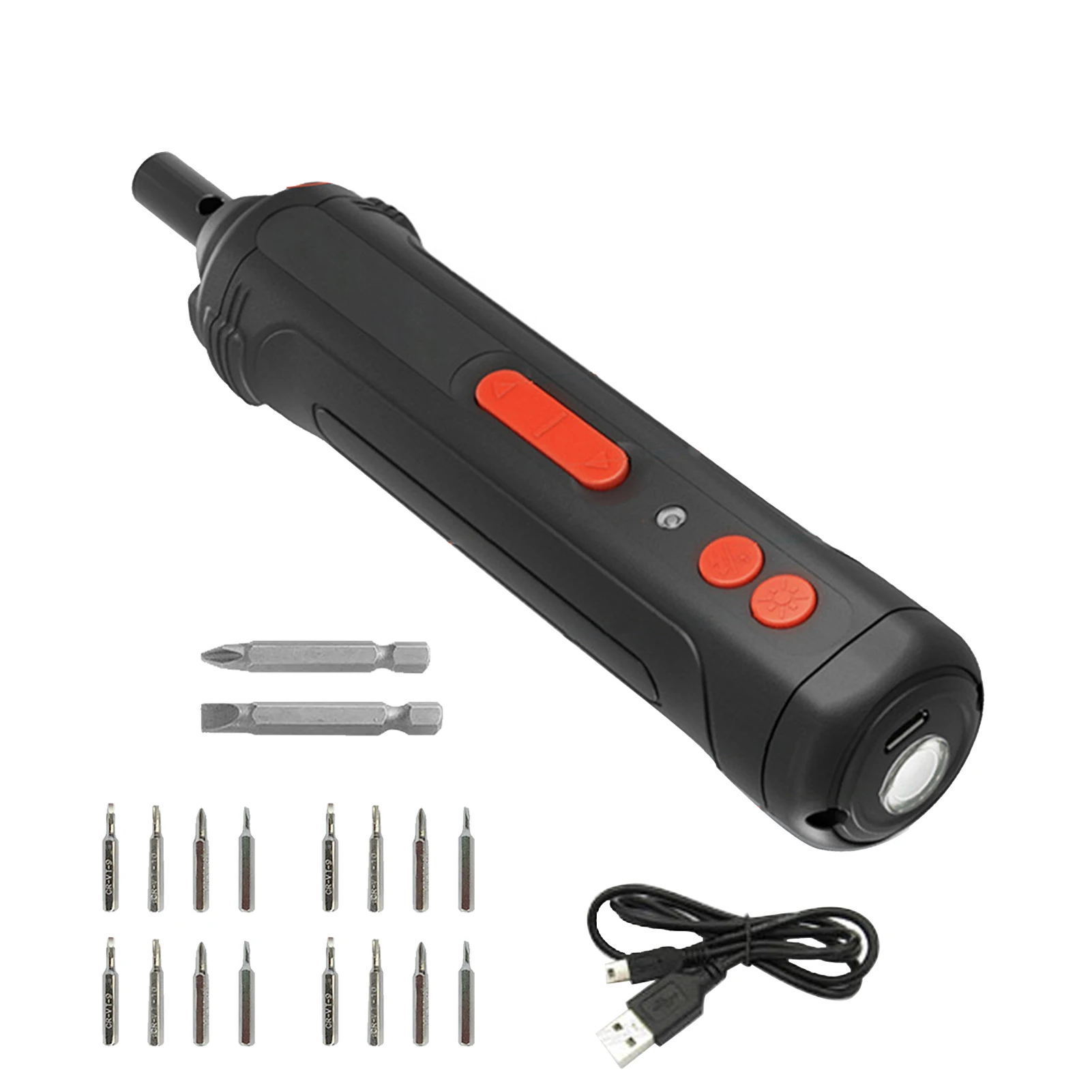 

Бытовая техника со светильник кой, портативный беспроводной мини-инструмент для обслуживания, ручной ремонт, зарядка через USB, набор электр...