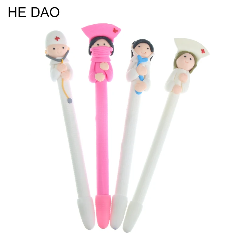 1 шт. шариковая ручка с милым рисунком доктора медсестры полимерная Caly шариковые