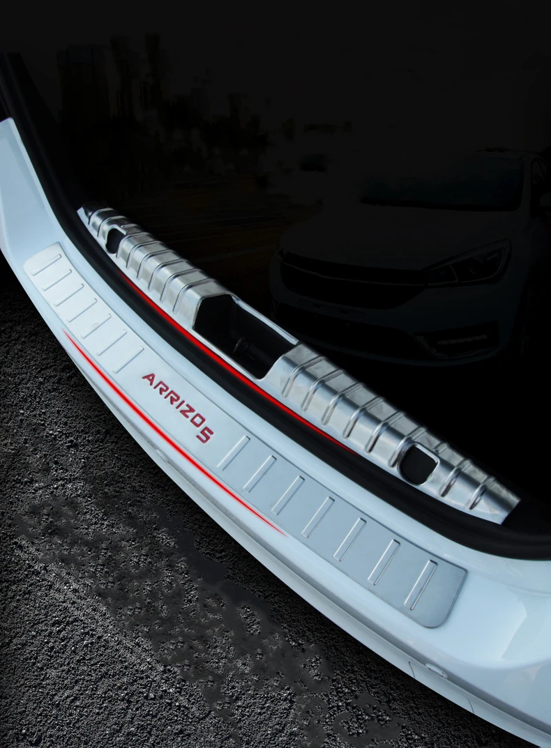 Для Chery ARRIZO5 ARRIZO 5 задняя защита багажника Декоративная полоса задняя дверь украшение яркая полоса автомобильные аксессуары