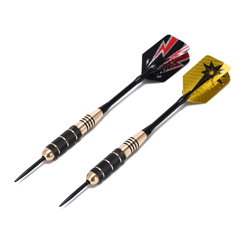 

Новинка 6 шт. 160 мм 24 г Профессиональный латунный черный никелевый твердый наконечник Дротика набор с шлифовальным камнем