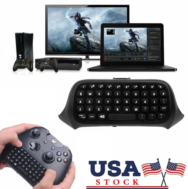 Портативная Беспроводная игровая клавиатура USB 2 4G сообщений для Xbox One аксессуар