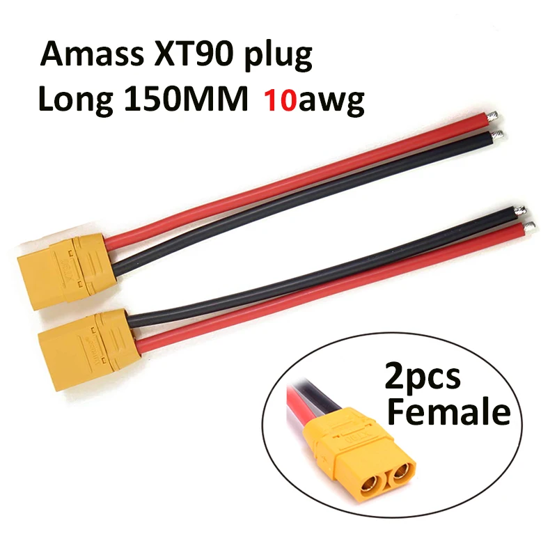 штепсельная вилка amass xt90 с разъе