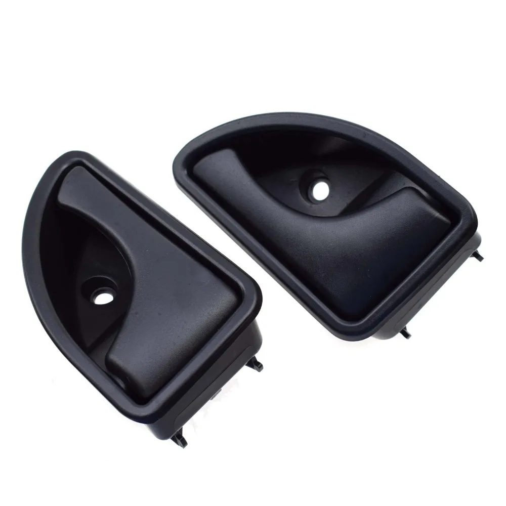 Черная ручка для межкомнатной двери ISANCE передняя левая и правая Renault 1997 1998 1999 2000